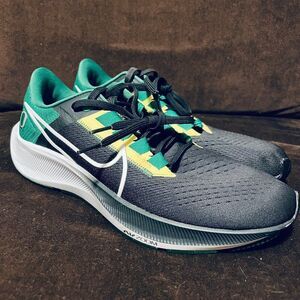 Nike Air Zoom Pegasus 38 OREGON Fighting DUCKS Green 9 US DJ0840 001 Wmns 10.5